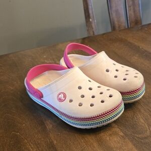 Pink Crocs Size C11